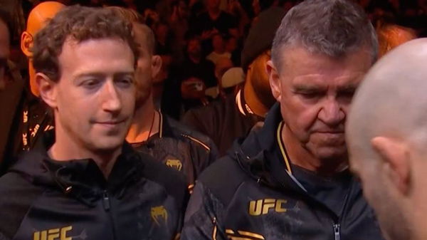 Mark Zuckerberg and Alexander Volkanovski