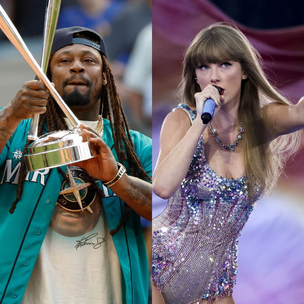 Marshawn Lynch and Taylor Swift