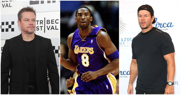 Matt Damon, Kobe Bryant, Mark Wahlberg