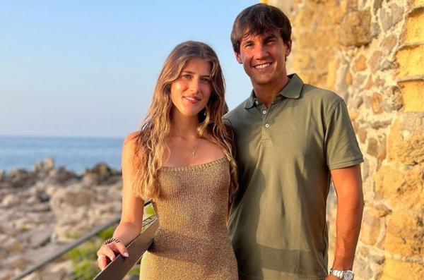 Matteo Manassero and wife Francesca Apollonio