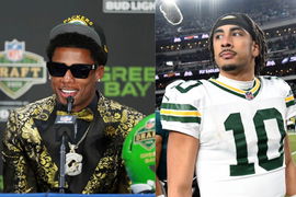 Matthew Golden and Jordan Love