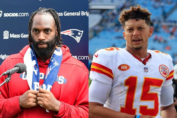 Matthew Judon Patrick Mahomes IMAGO