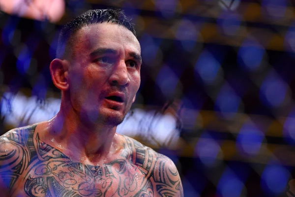 April 13, 2024, Las Vegas, Nevada, USA: MAX HOLLOWAY (26-7) of Waianae, Hawaii defeats JUSTIN GAETHJE (26-5) of Denver,