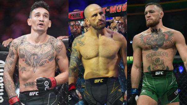 Max Holloway, Alexander Volkanovski, Conor McGregor