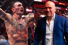 Max Holloway, Dana White