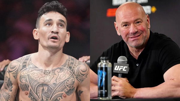 Max Holloway and Dana White