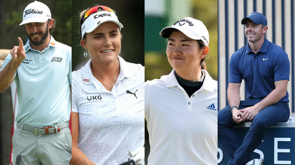 Max Homa Lexi Thompson Rose Zhang Rory McIlroy Collage