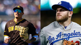 Max Muncy and Manny Machado