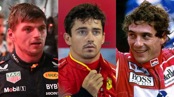 Max Verstappen Charles Leclerc Ayrton Senna