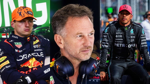 Max Verstappen Christian Horner Lewis Hamilton