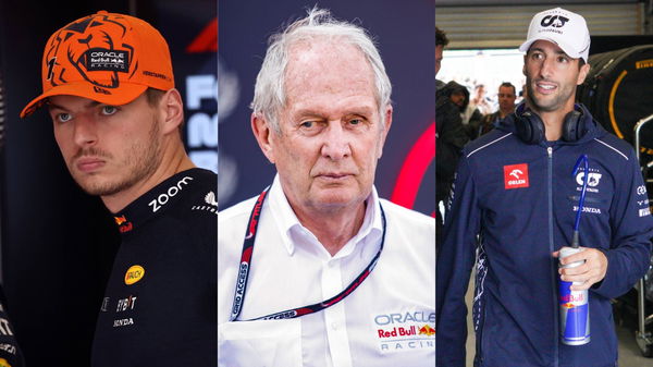 Max Verstappen Helmut Marko Daniel Ricciardo