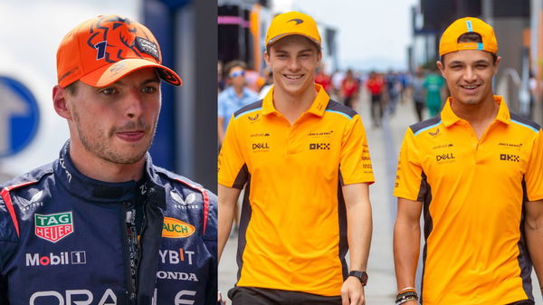 Max Verstappen Oscar Piastri and Lando Norris