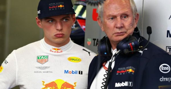 Max Verstappen and Marko