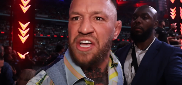 Conor McGregor angry