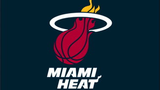 Logotype of Miami Heat basketball sports team