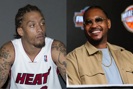 Michael Beasley Carmelo Anthony
