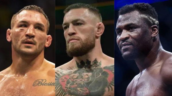 Michael Chandler, Conor McGregor and Francis Ngannou