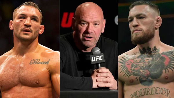 Michael Chandler, Dana White and Conor McGregor