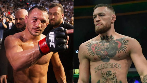 Michael Chandler and Conor McGregor