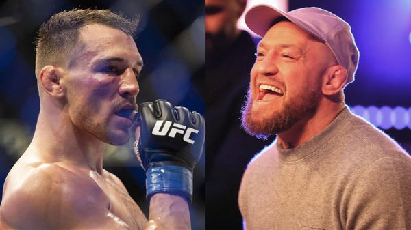 Michael Chandler and Conor McGregor