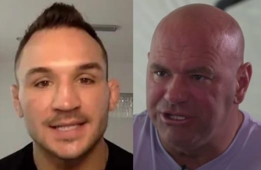 Michael Chandler and Dana White