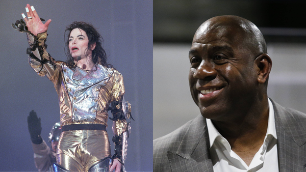 Michael Jackson, Magic Johnson