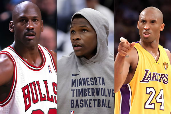 Michael Jordan, Anthony Edwards, Kobe Bryant