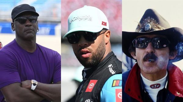 Michael Jordan, Bubba Wallace, Richard Petty