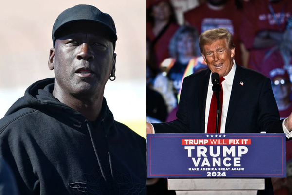 Michael Jordan Donald Trump