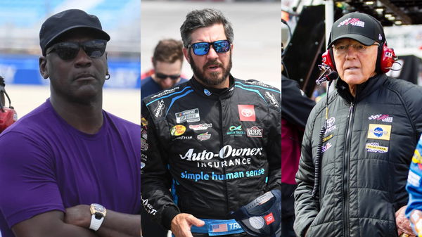 Michael Jordan, Martin Truex Jr, Joe Gibbs