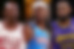 Michael Jordan, Shai Gilgeous-Alexander, LeBron James