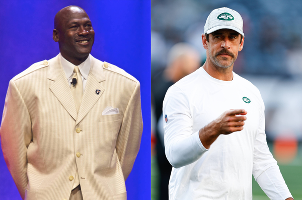 Michael Jordan and Aaron Rodgers