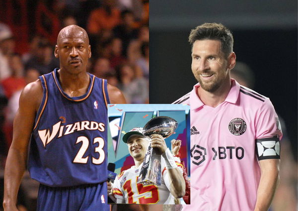 Michael Jordan and Lionel Messi