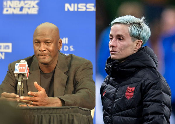 Michael Jordan and Megan Rapinoe