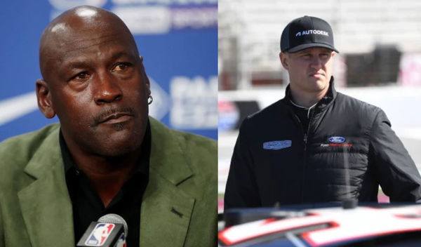 Michael Jordan and Ryan Preece