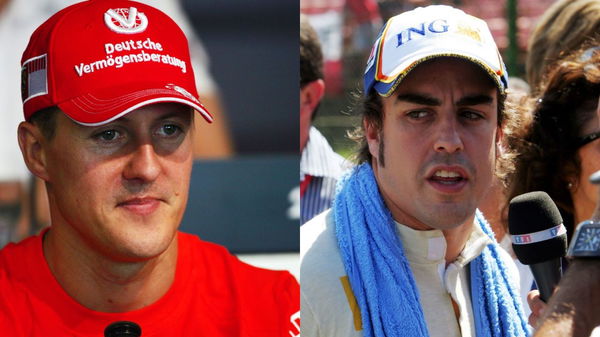 Michael Schumacher &#038; Fernando Alonso