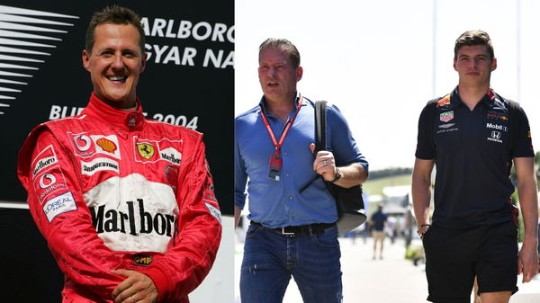 Michael Schumacher Jos Max verstappen