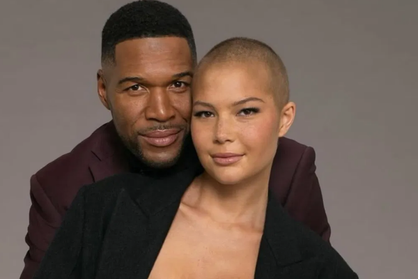 Michael Strahan and Isabella Strahan