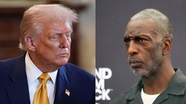 Michael johnson and Donald Trump