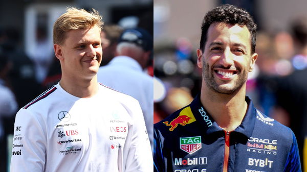 Mick Schumacher and Daniel Ricciardo