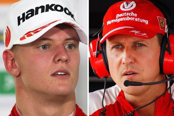 Mick Schumacher and Michael Schumacher