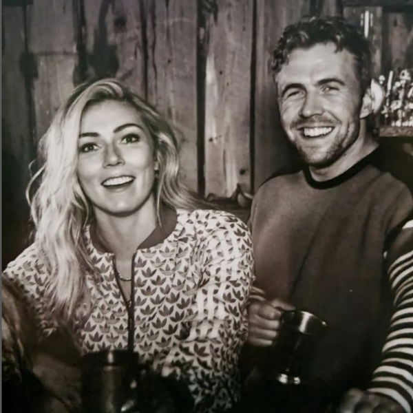 Mikaela Shiffrin and Aleksander Kilde