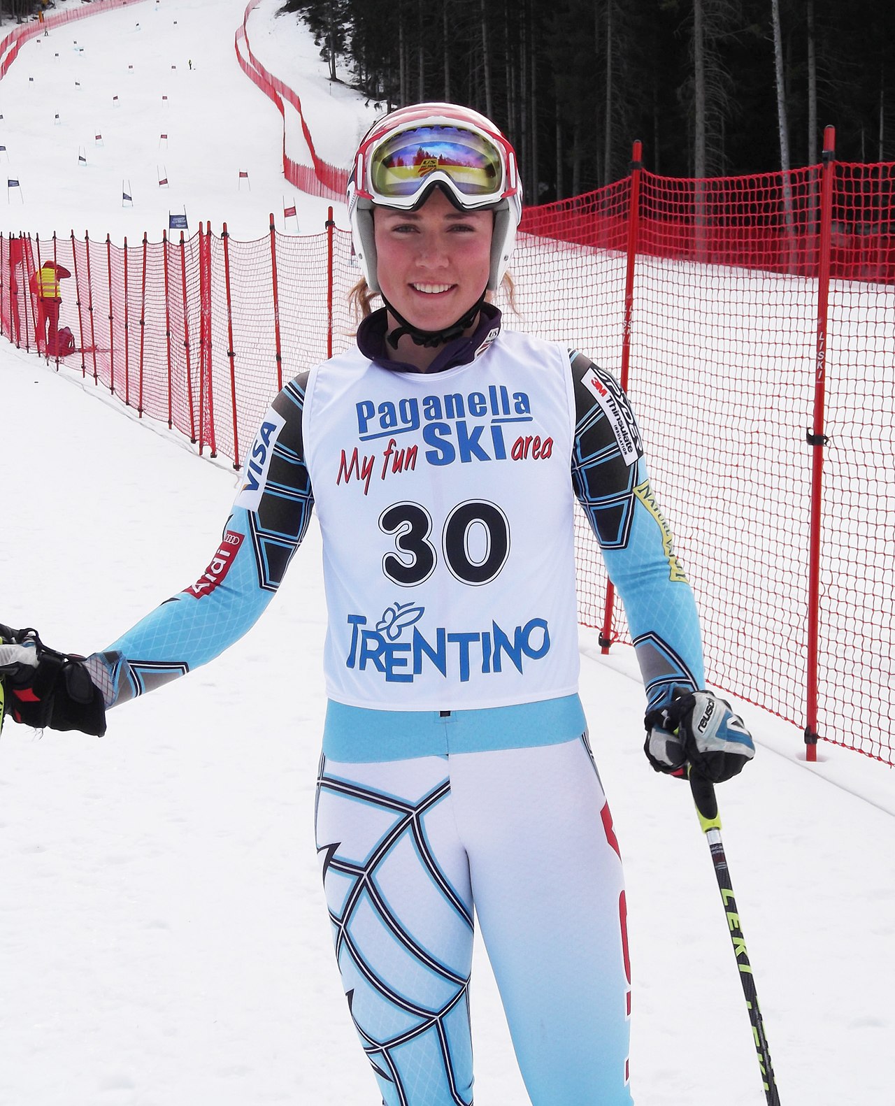 Mikaela Shiffrin during her high school days