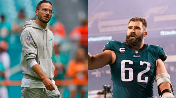 Mike McDaniel, Jason Kelce