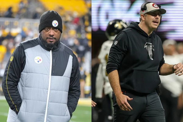 Mike Tomlin and Arthur Smith