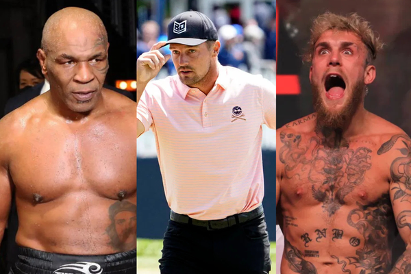 Mike Tyson Bryson DeChambeau Jake Paul