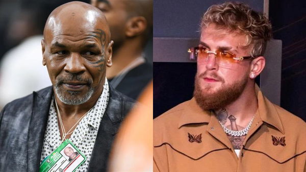 Mike Tyson and Jake Paul