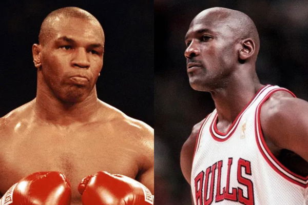 Mike Tyson and Michael Jordan