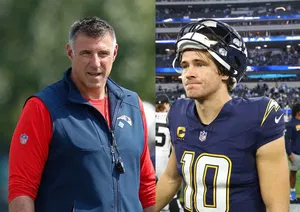 Mike Vrabel and Justin Herbert