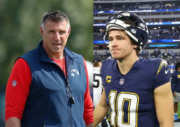 Mike Vrabel and Justin Herbert